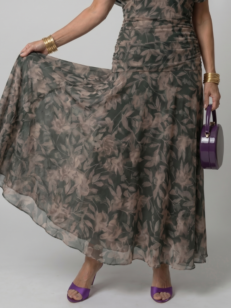 Veronique™ Elegancka Hiszpańska Sukienka Maxi
