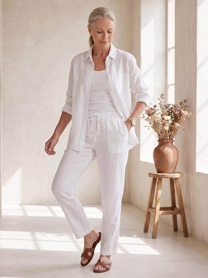 Mirabelle™ Elegancki Letni Komplet