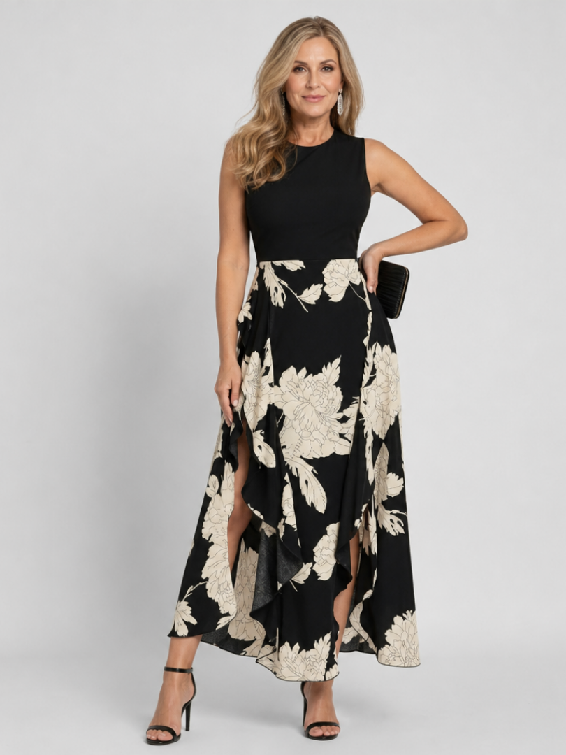 Elinora™ Elegancka Asymetryczna Sukienka Midi
