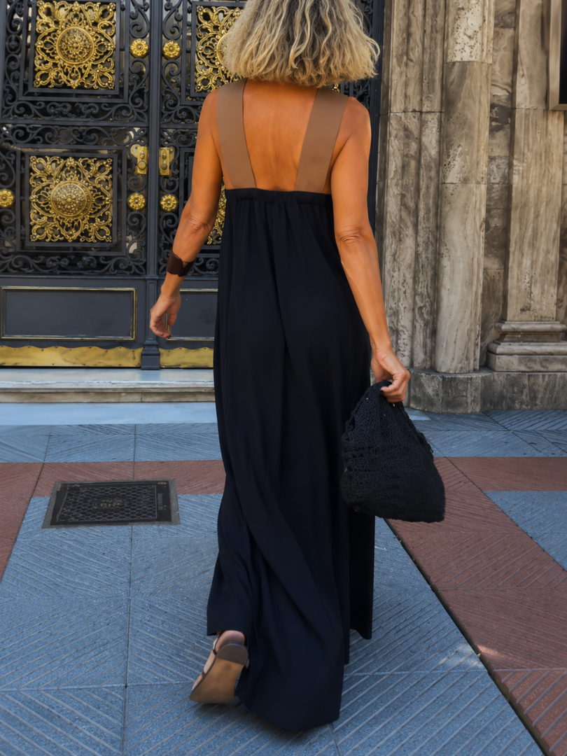 Delia™ Elegancka Kopertowa Sukienka Maxi