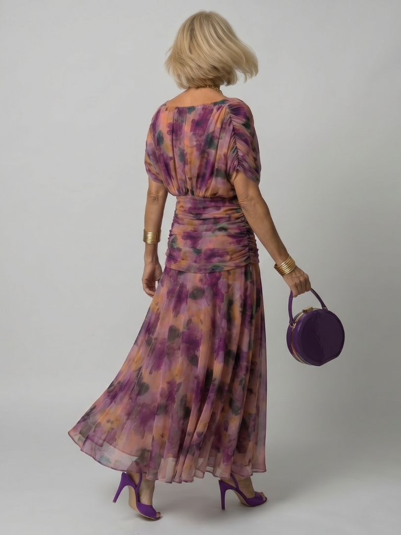 Veronique™ Elegancka Hiszpańska Sukienka Maxi
