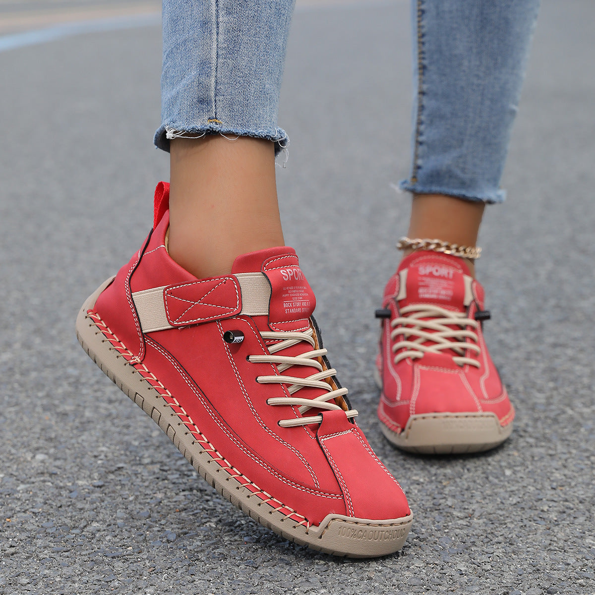 Elisia™ Eleganckie Wysokie Sneakersy