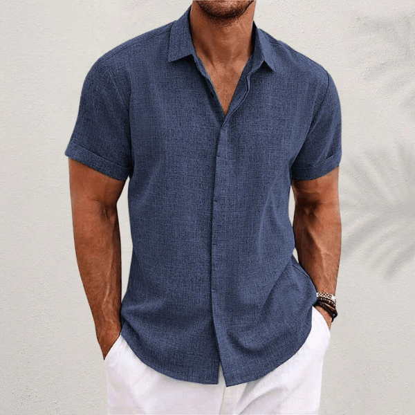 Aline™ Elegancka Teksturowana Koszula