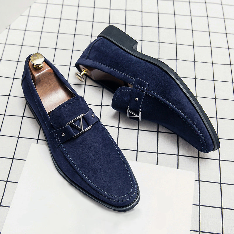 Greta™ Eleganckie Z Geometryczną Klamrą Loafersy