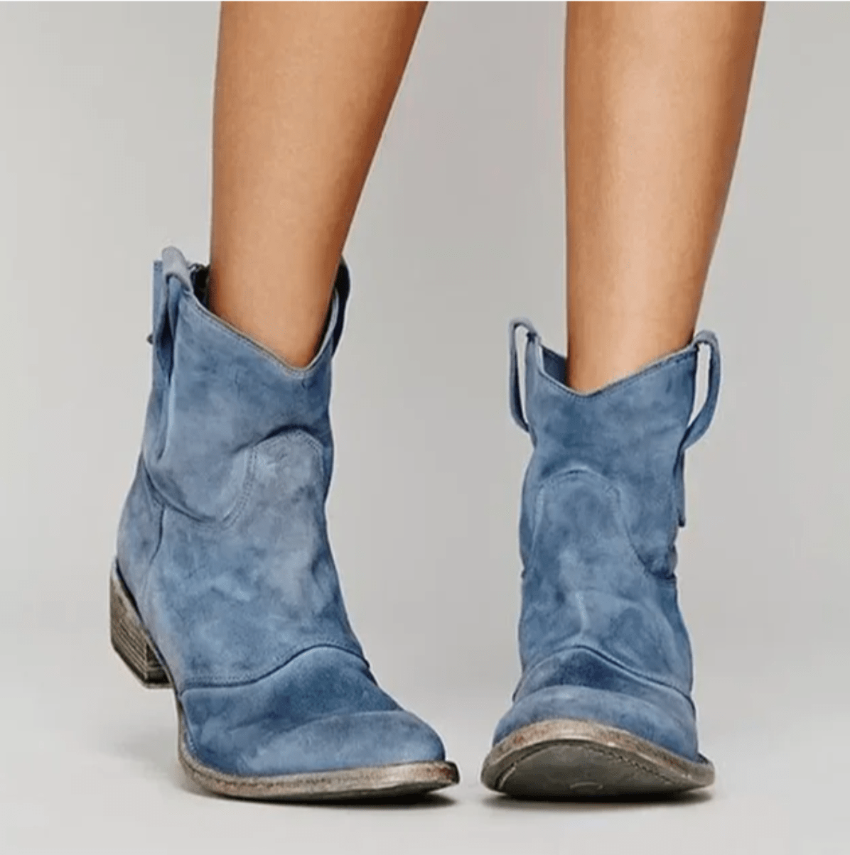 Vela™ Eleganckie Westernowe Botki Wsuwane