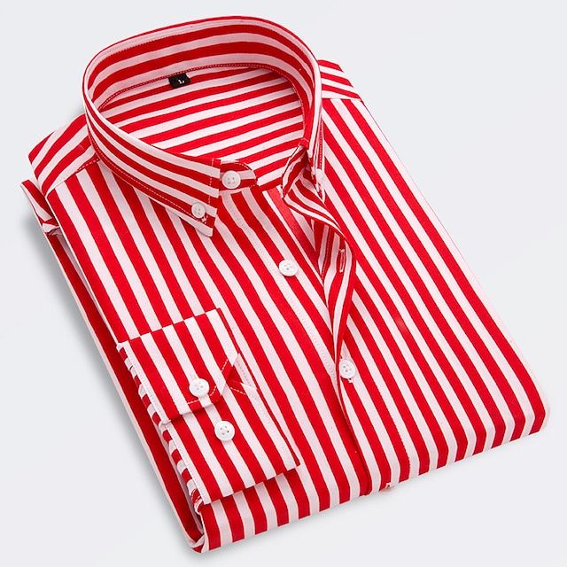 Lena™ Elegancka W Paski Koszula