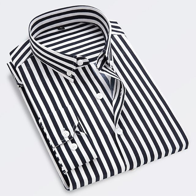 Lena™ Elegancka W Paski Koszula