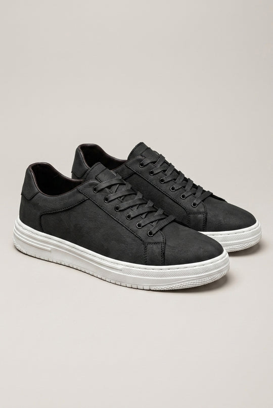 Luna™ Ponadczasowe Niskie Teksturowane Sneakersy