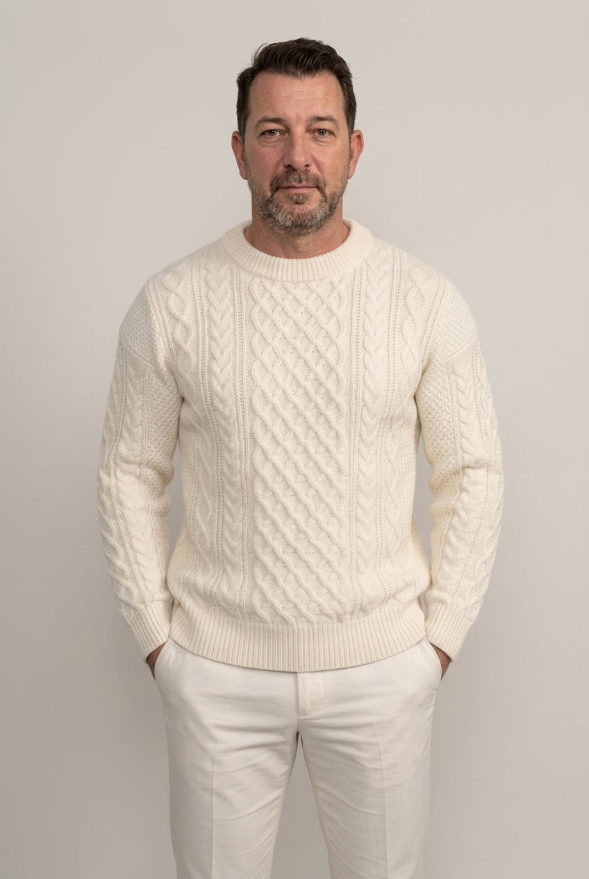 Flaminia™ Refined Pleciony Sweter