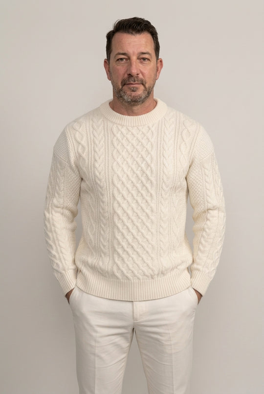 Flaminia™ Refined Pleciony Sweter