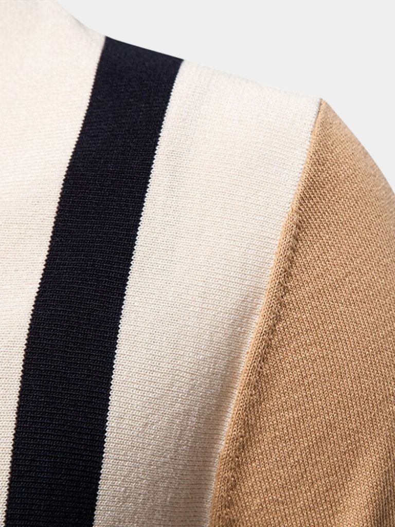 Lisandra™ Elegancka Pasiasta Koszulka Polo