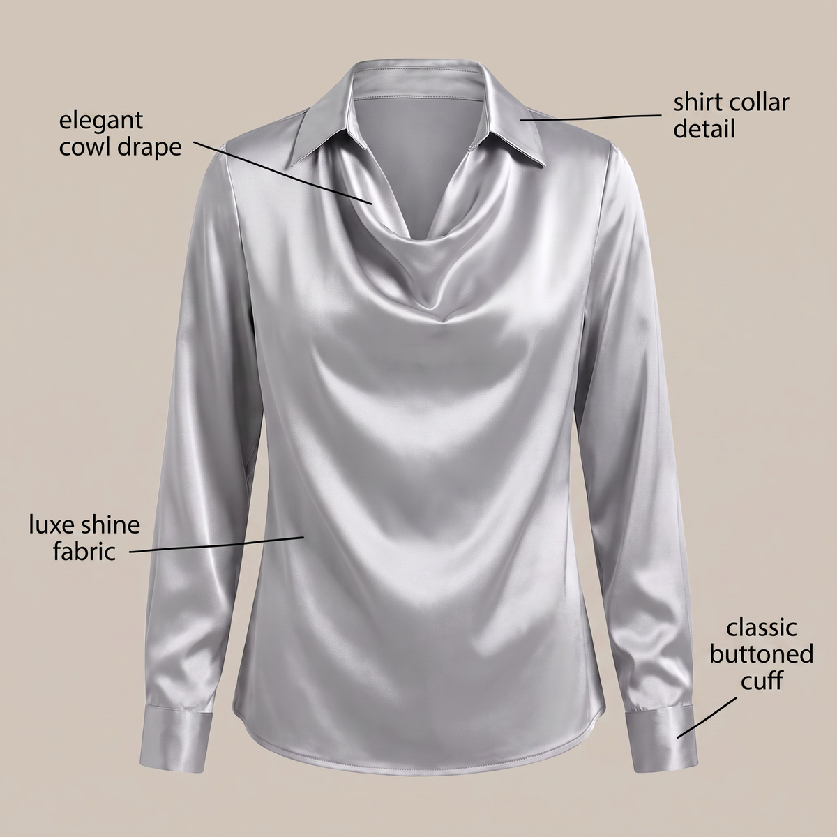 BROOKLYN™ Elegancka Bluzka