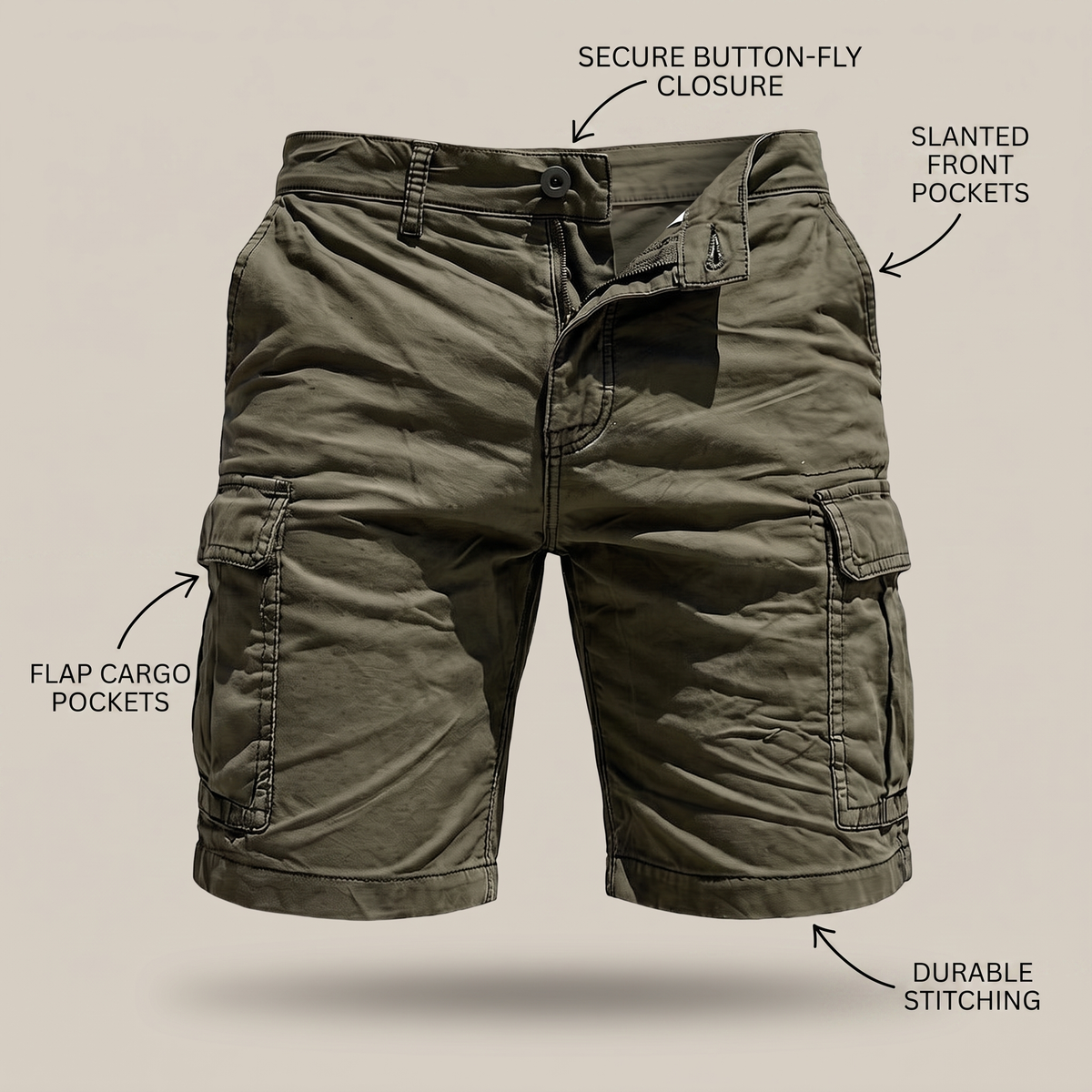 CARSON Szorty cargo