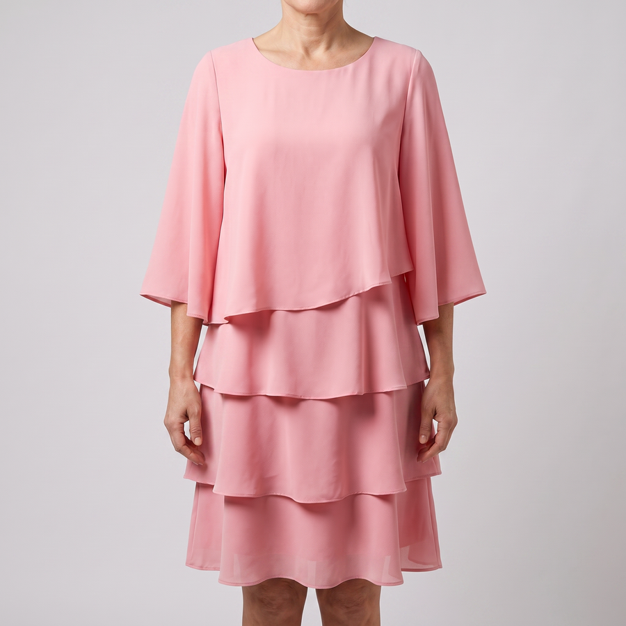 CHARLOTTE Sukienka z Falbanami
