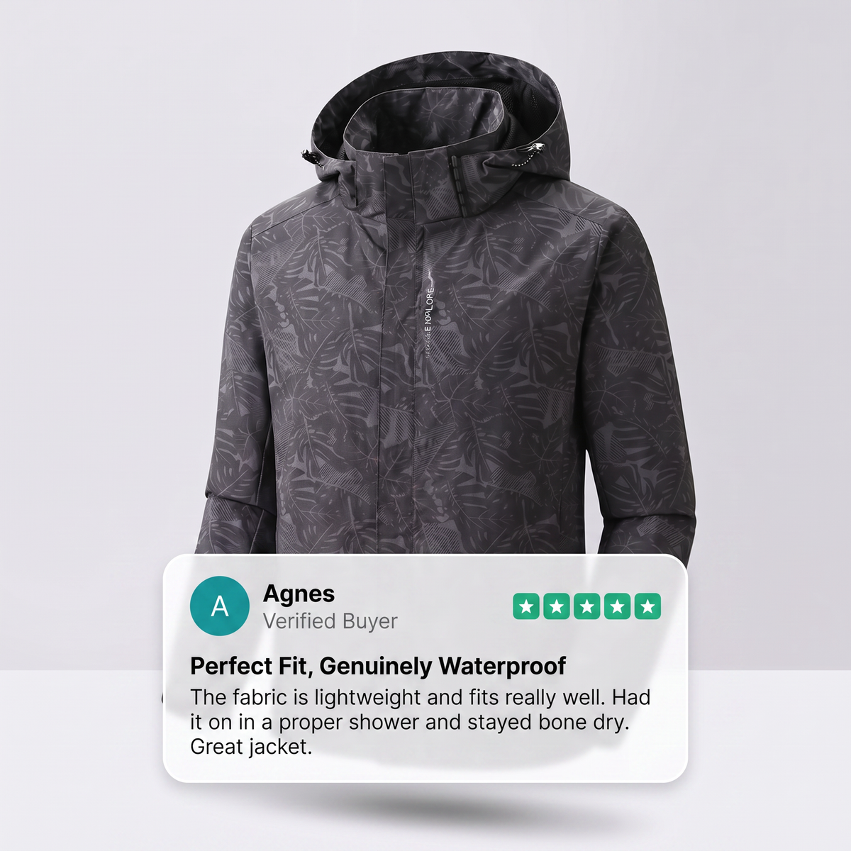 CLASSIC REFRESH – lekka wodoodporna kurtka damska