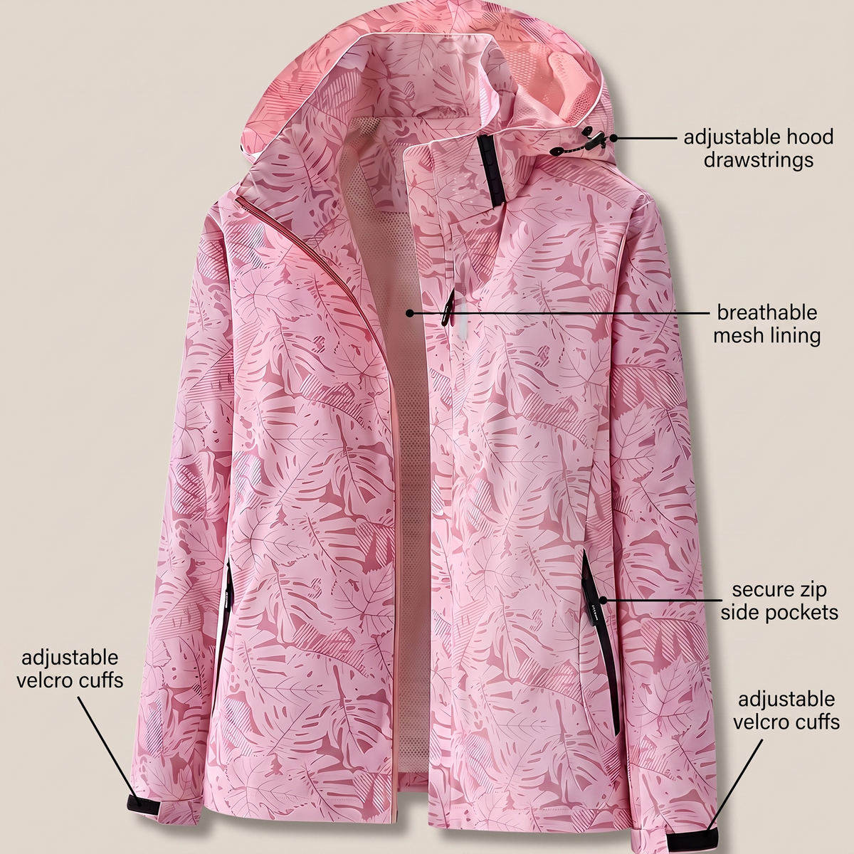 CLASSIC REFRESH – lekka wodoodporna kurtka damska
