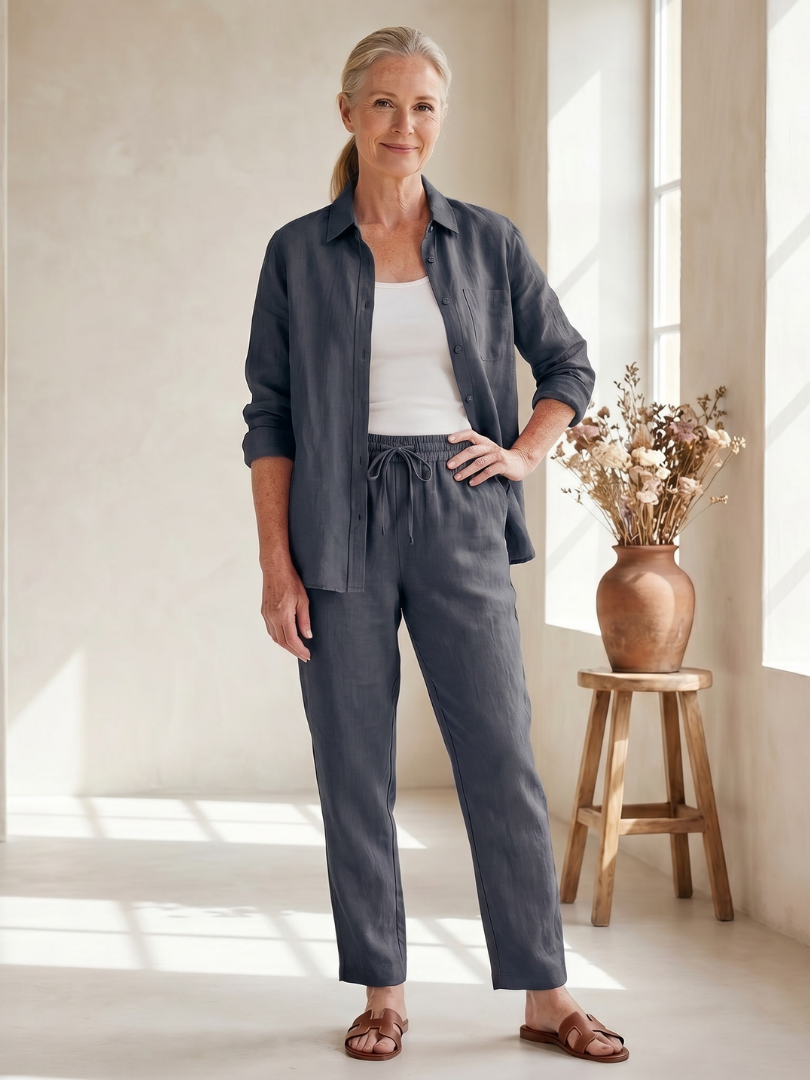 Mirabelle™ Elegancki Letni Komplet