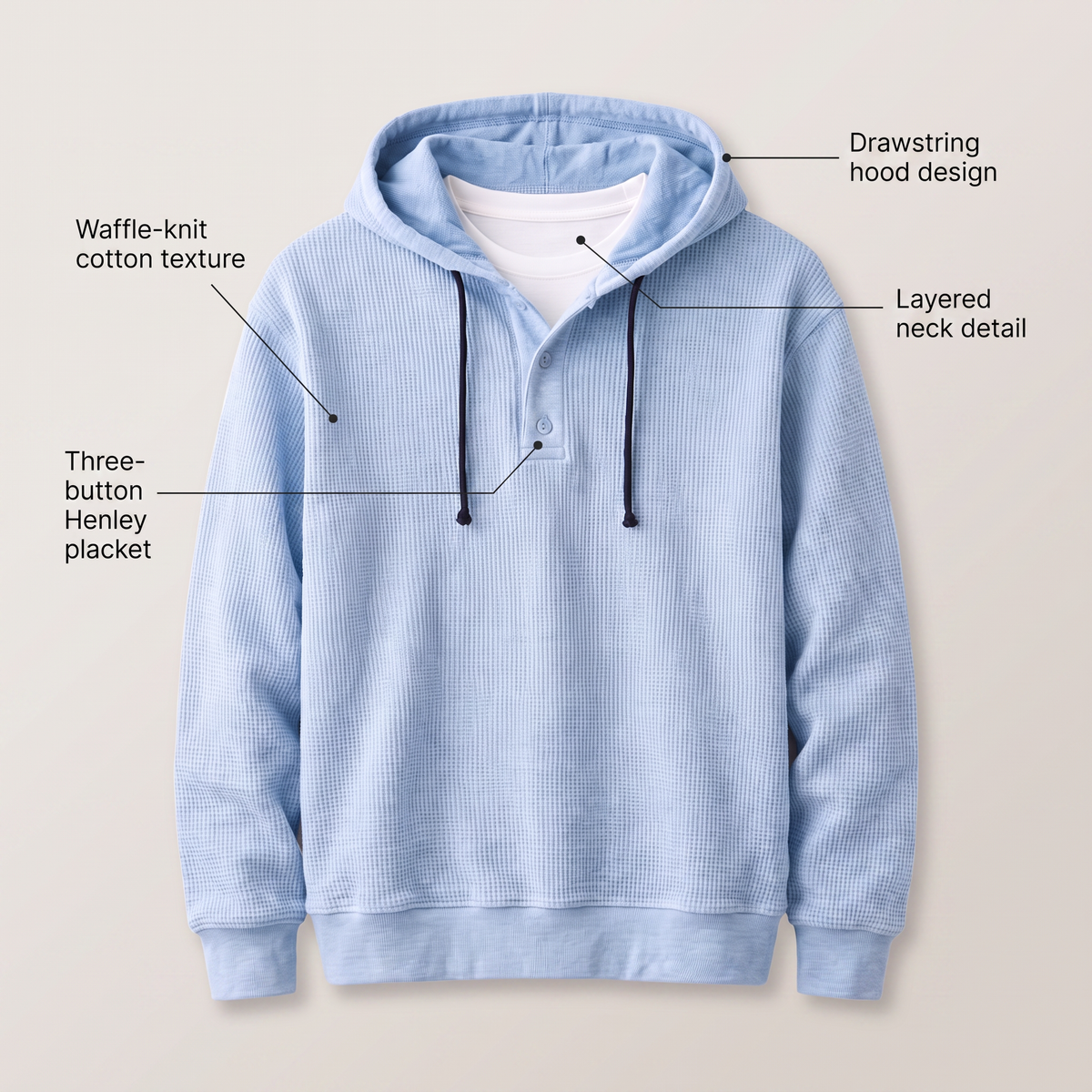 Foundry – dzianinowy sweter