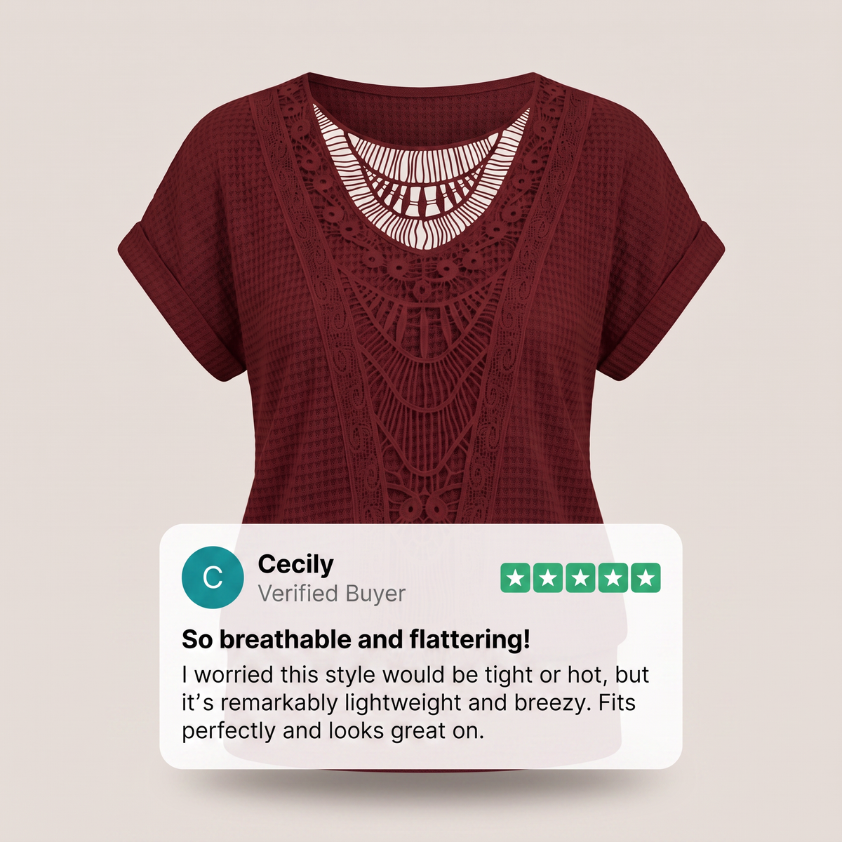 Isla Ibiza Breeze – lekki top w stylu boho
