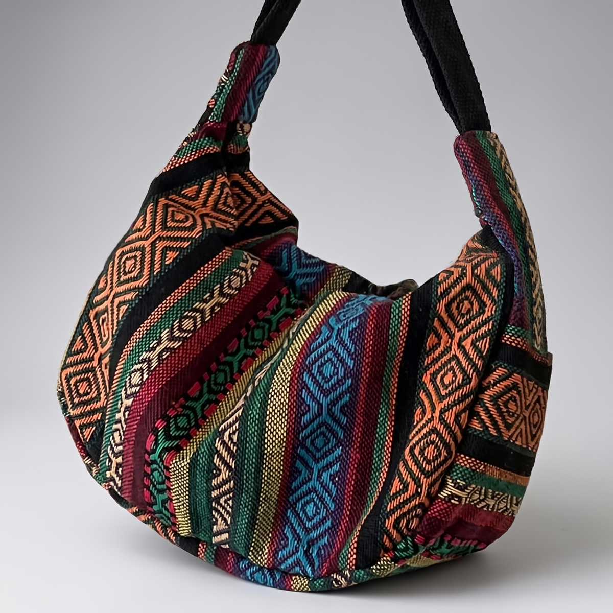 LA BOHEME wzorzysta torebka crossbody