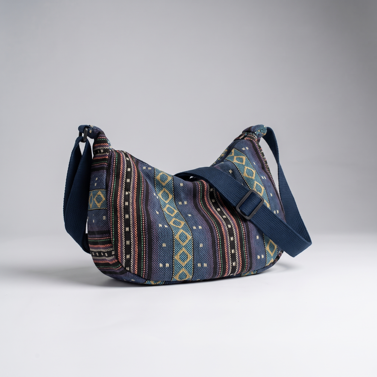 LA BOHEME wzorzysta torebka crossbody