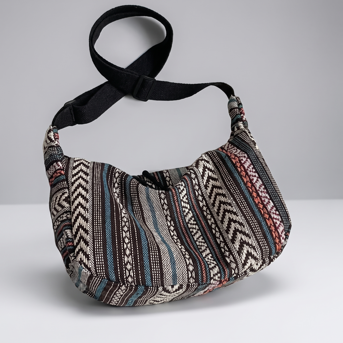 LA BOHEME wzorzysta torebka crossbody
