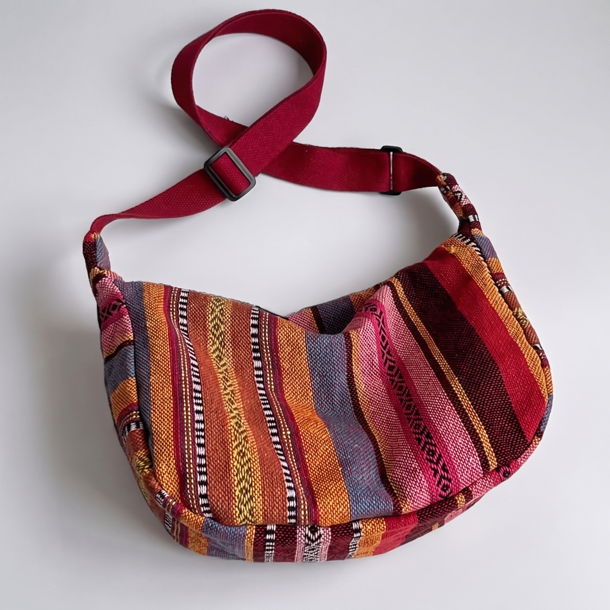 LA BOHEME wzorzysta torebka crossbody