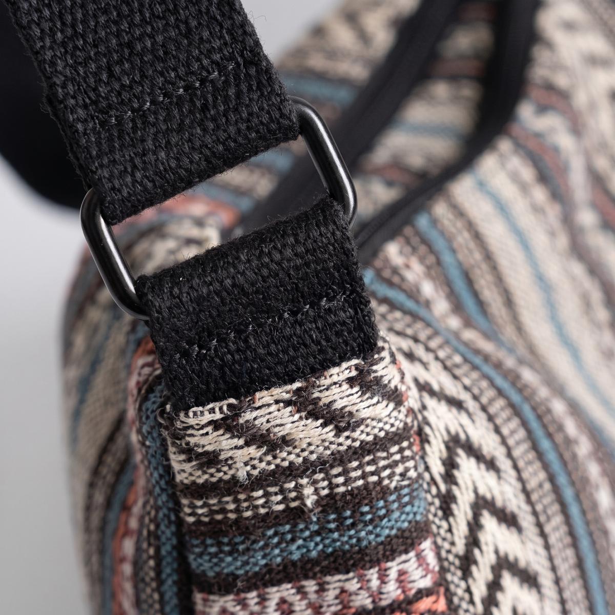 LA BOHEME wzorzysta torebka crossbody