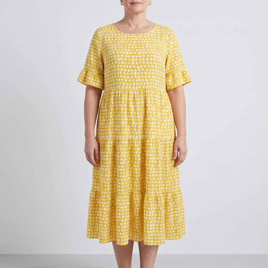 LIVIA elegancka sukienka midi