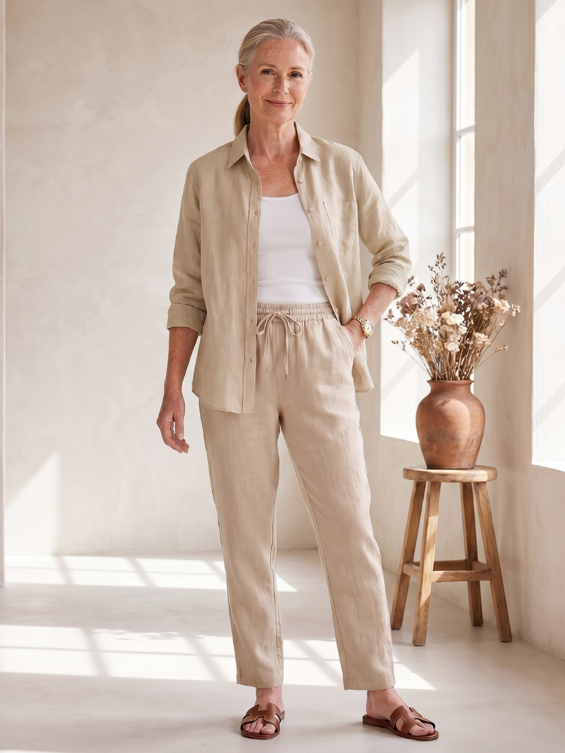 Mirabelle™ Elegancki Letni Komplet