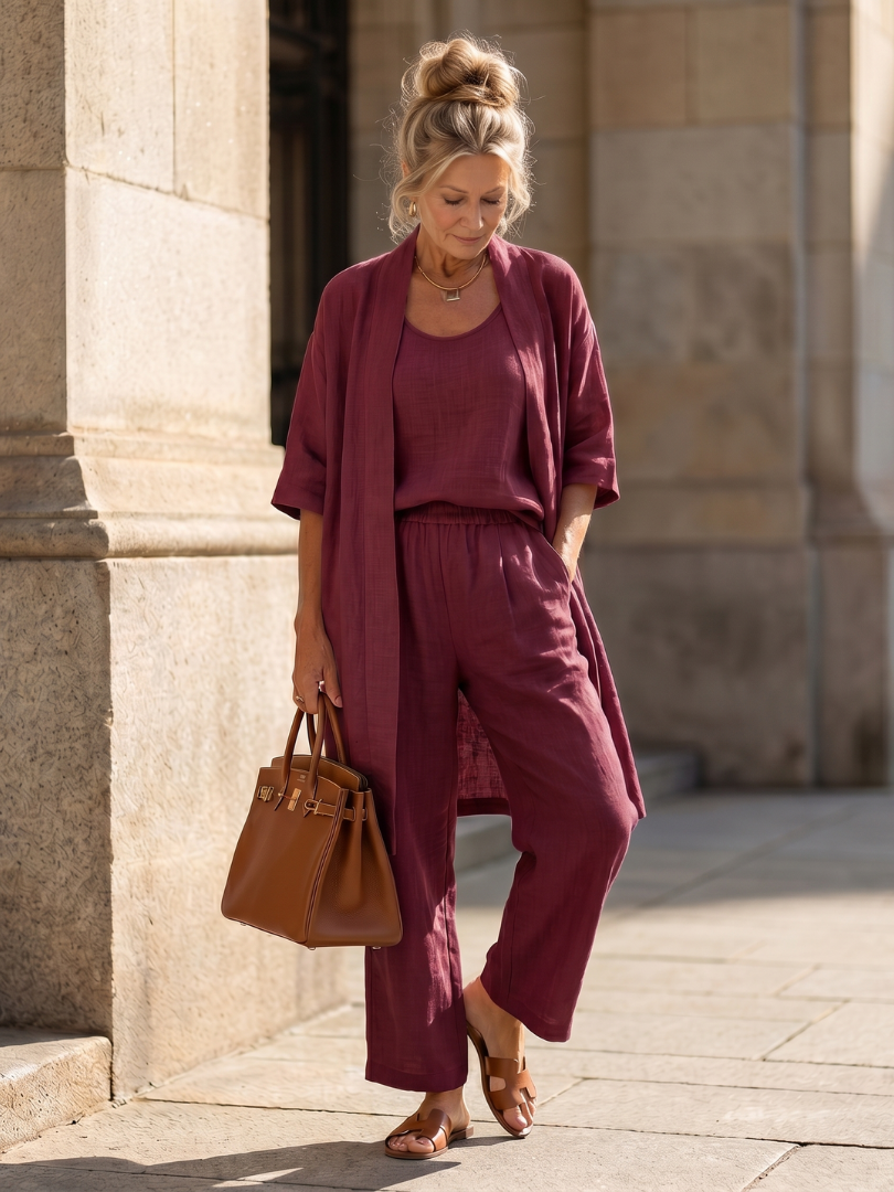 Arianna™ Elegancki Z Długą Warstwą Komplet