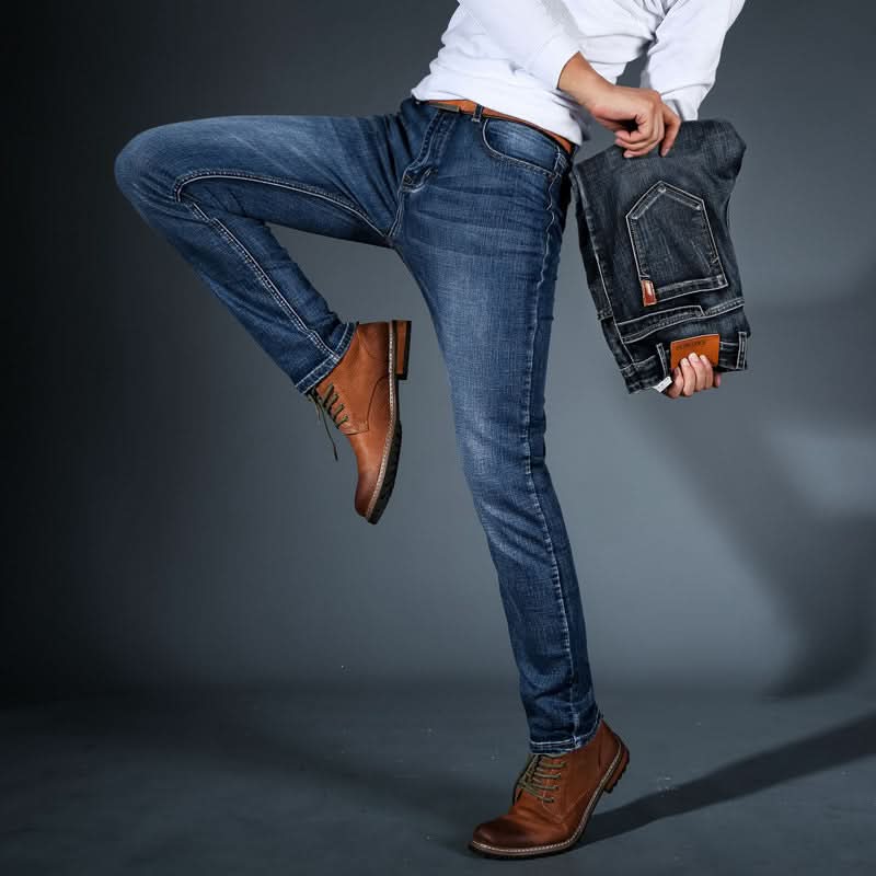 KINGSLEY STRETCH DENIM Jeansy slim-fit z rozciągliwego denimu