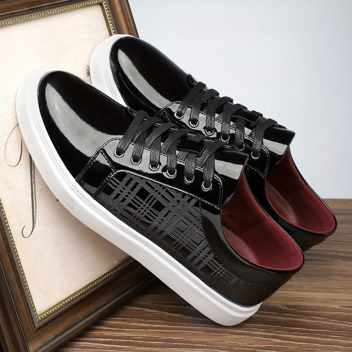 Valentina™ Eleganckie Geometryczne Sneakersy