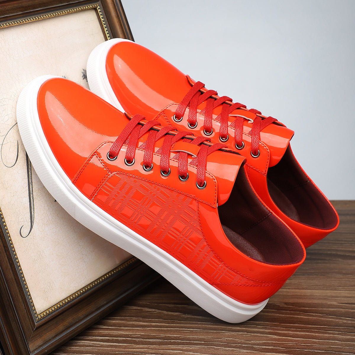 Valentina™ Eleganckie Geometryczne Sneakersy