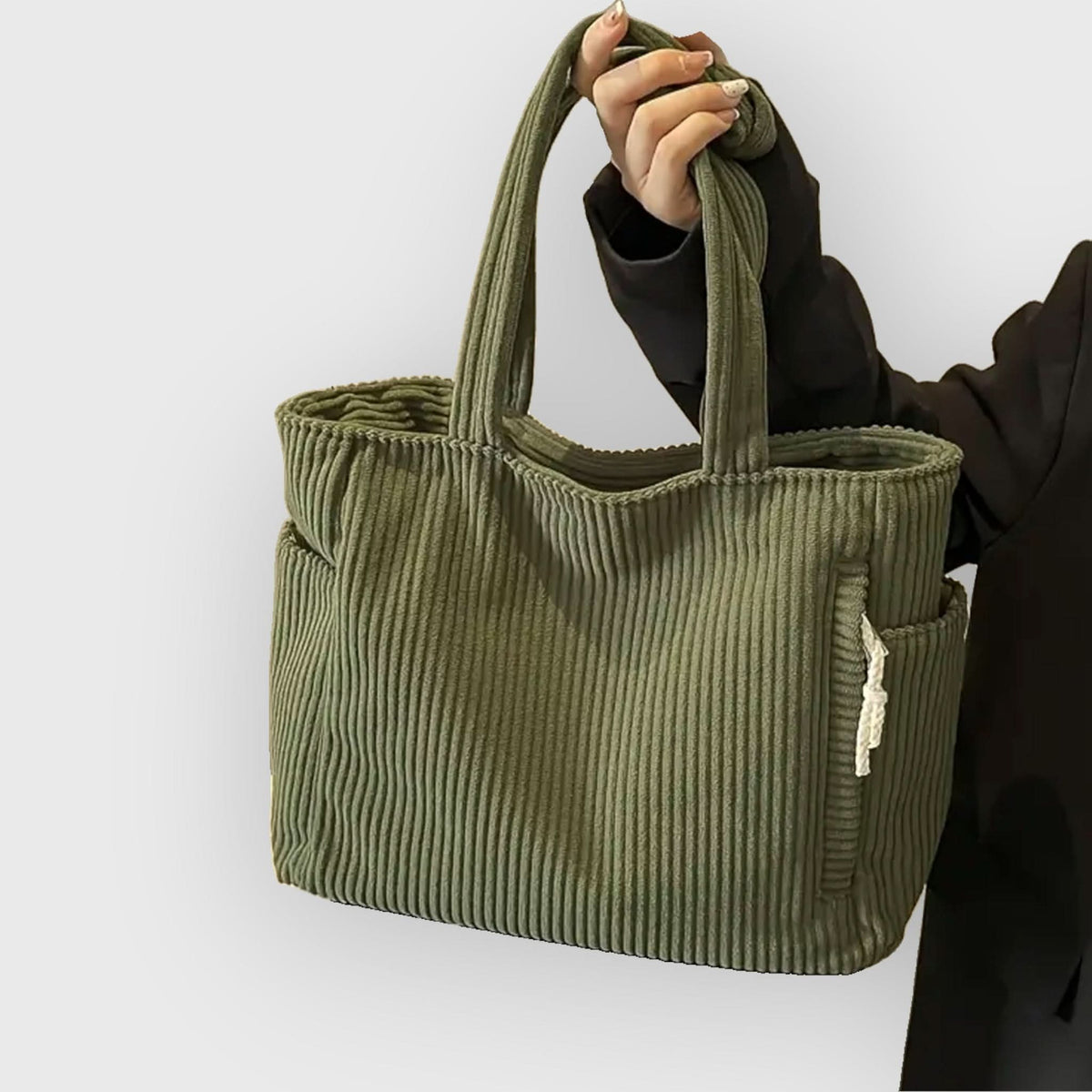 CAMILLE – torba shopper z sztruksu