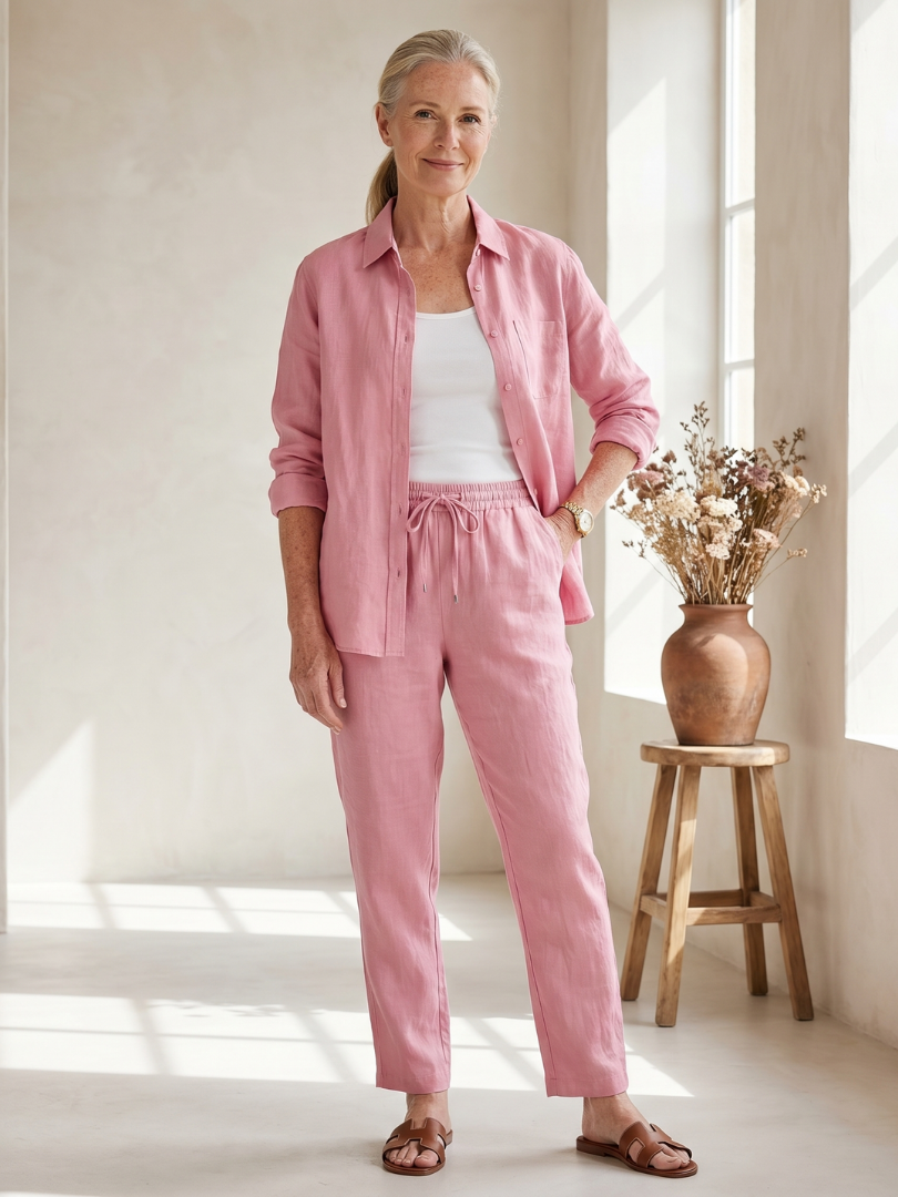 Mirabelle™ Elegancki Letni Komplet