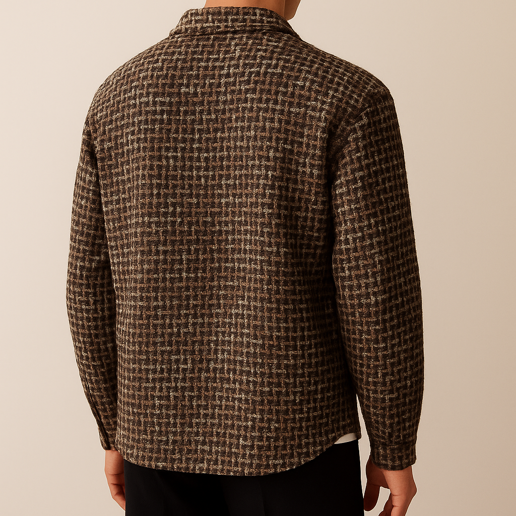 TAILORED Shacket w pepitkę