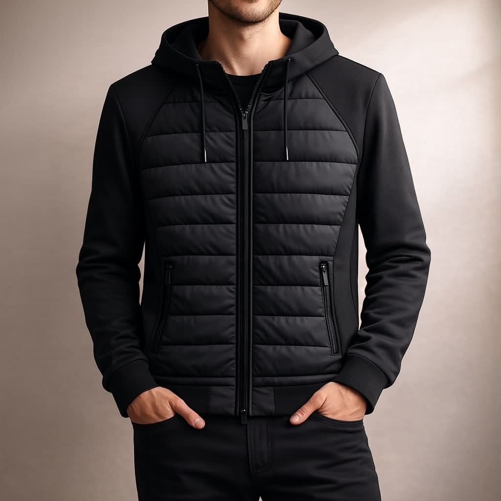 RIDGEFIELD Rozpinana Bluza z Kapturem