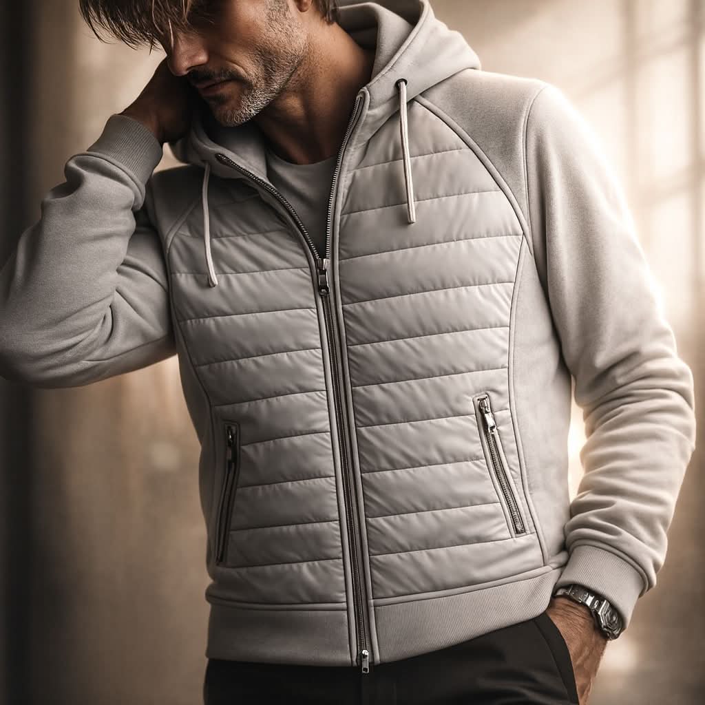 RIDGEFIELD Rozpinana Bluza z Kapturem