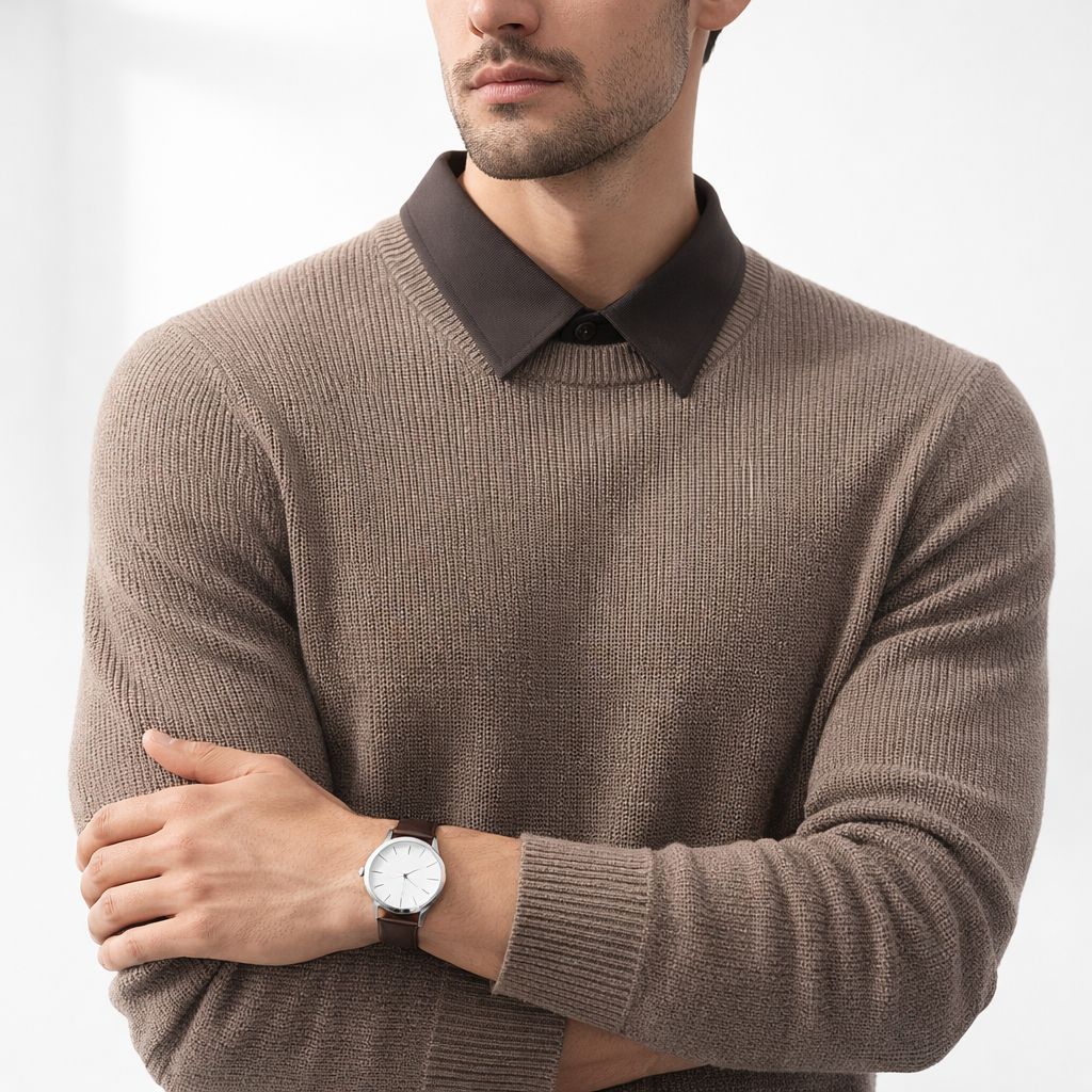 Sweter Marlow z kołnierzem