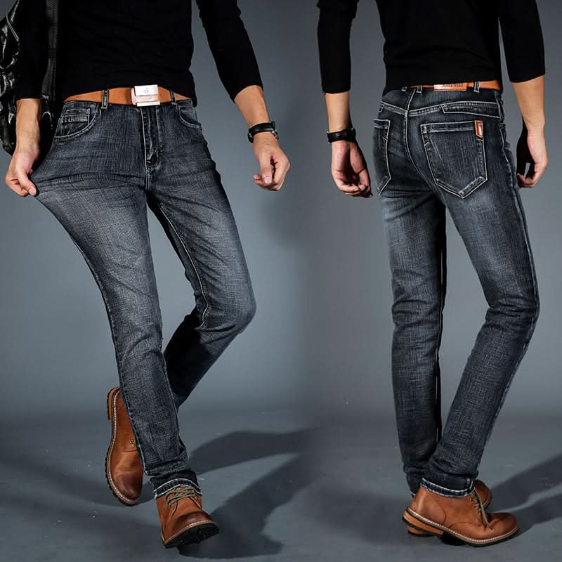 KINGSLEY STRETCH DENIM Jeansy slim-fit z rozciągliwego denimu