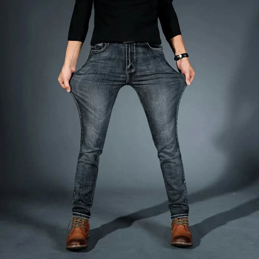 KINGSLEY STRETCH DENIM Jeansy slim-fit z rozciągliwego denimu