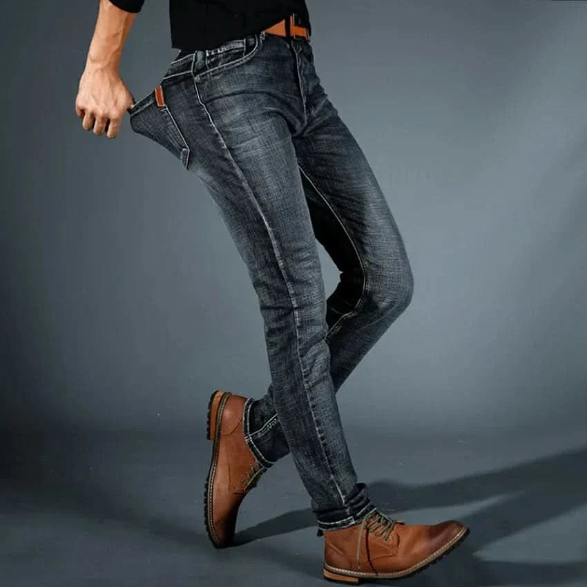 KINGSLEY STRETCH DENIM Jeansy slim-fit z rozciągliwego denimu