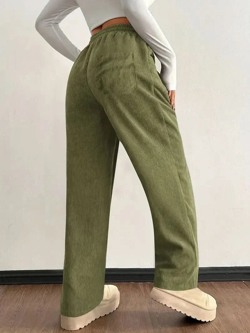 SELENE Sztruksowe joggery