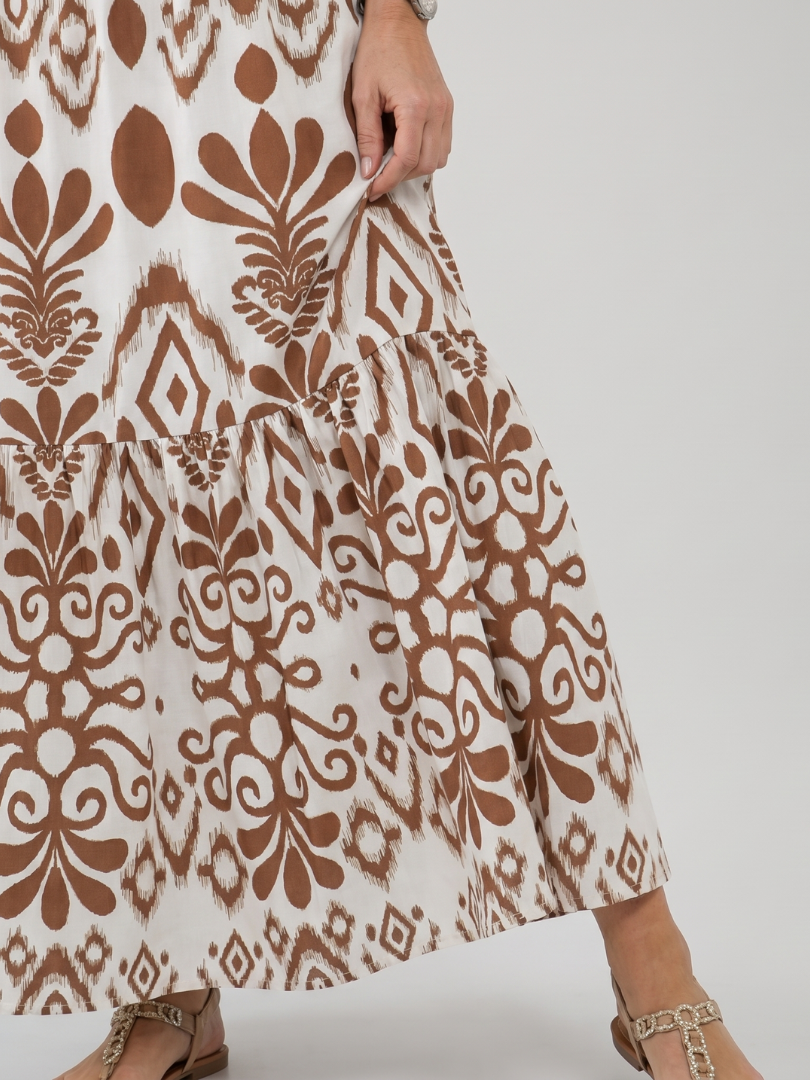 Olivia™ Elegancki Geometryczny Print Komplet