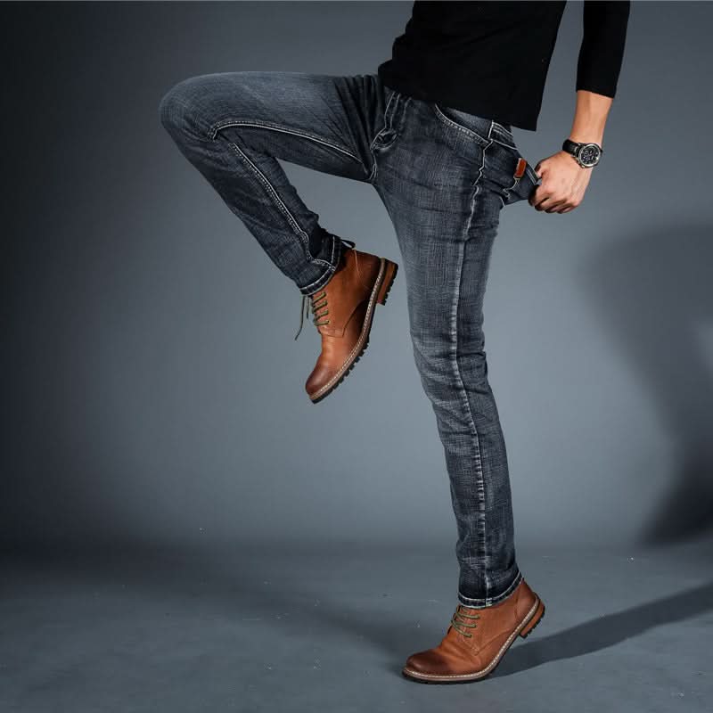 KINGSLEY STRETCH DENIM Jeansy slim-fit z rozciągliwego denimu