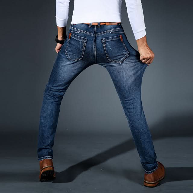 KINGSLEY STRETCH DENIM Jeansy slim-fit z rozciągliwego denimu