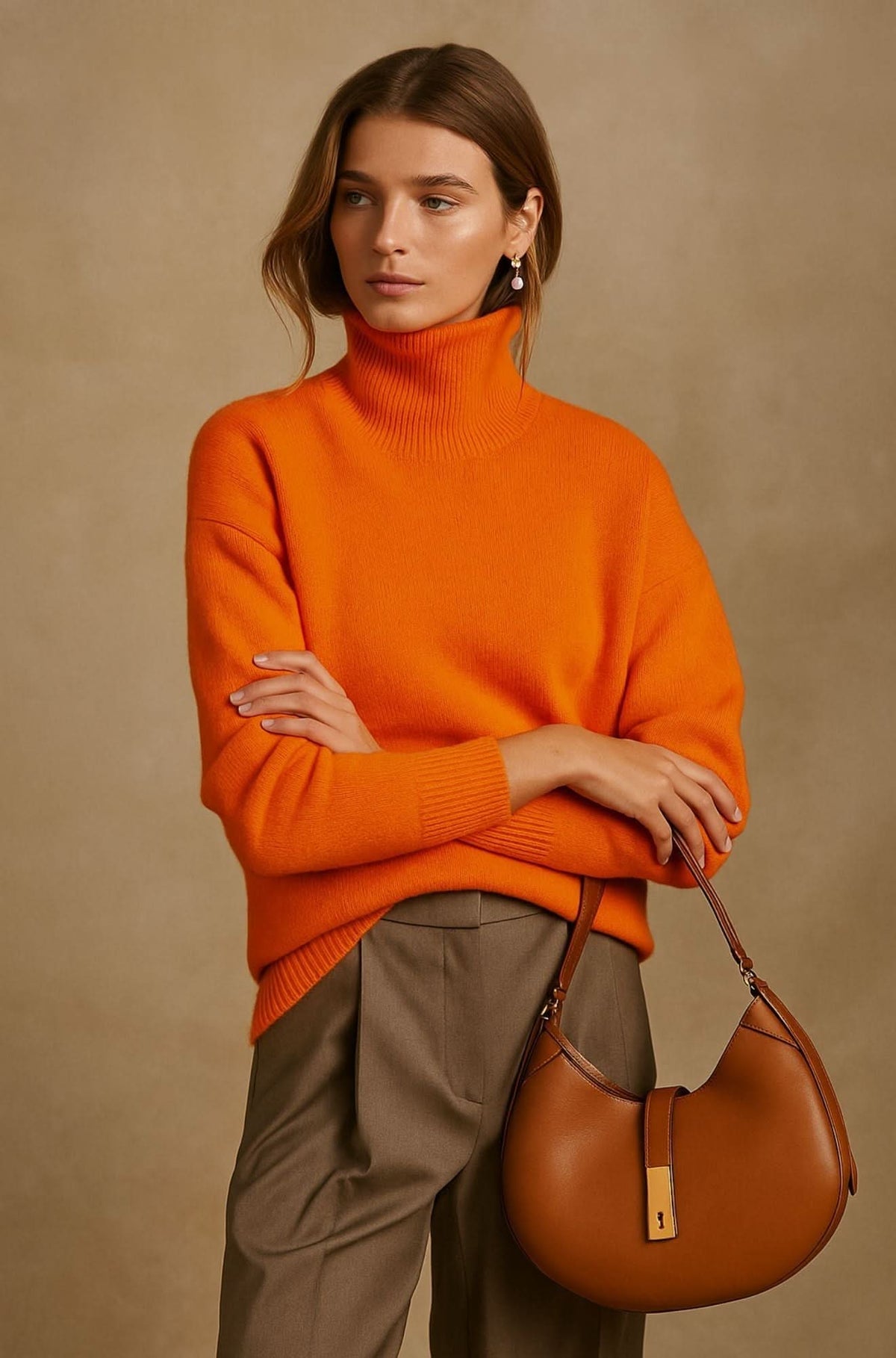MARGOT Elegancki sweter dzianinowy