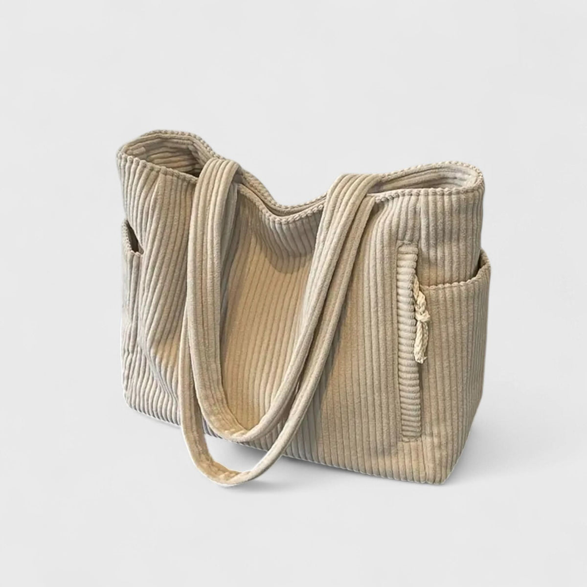 CAMILLE – torba shopper z sztruksu