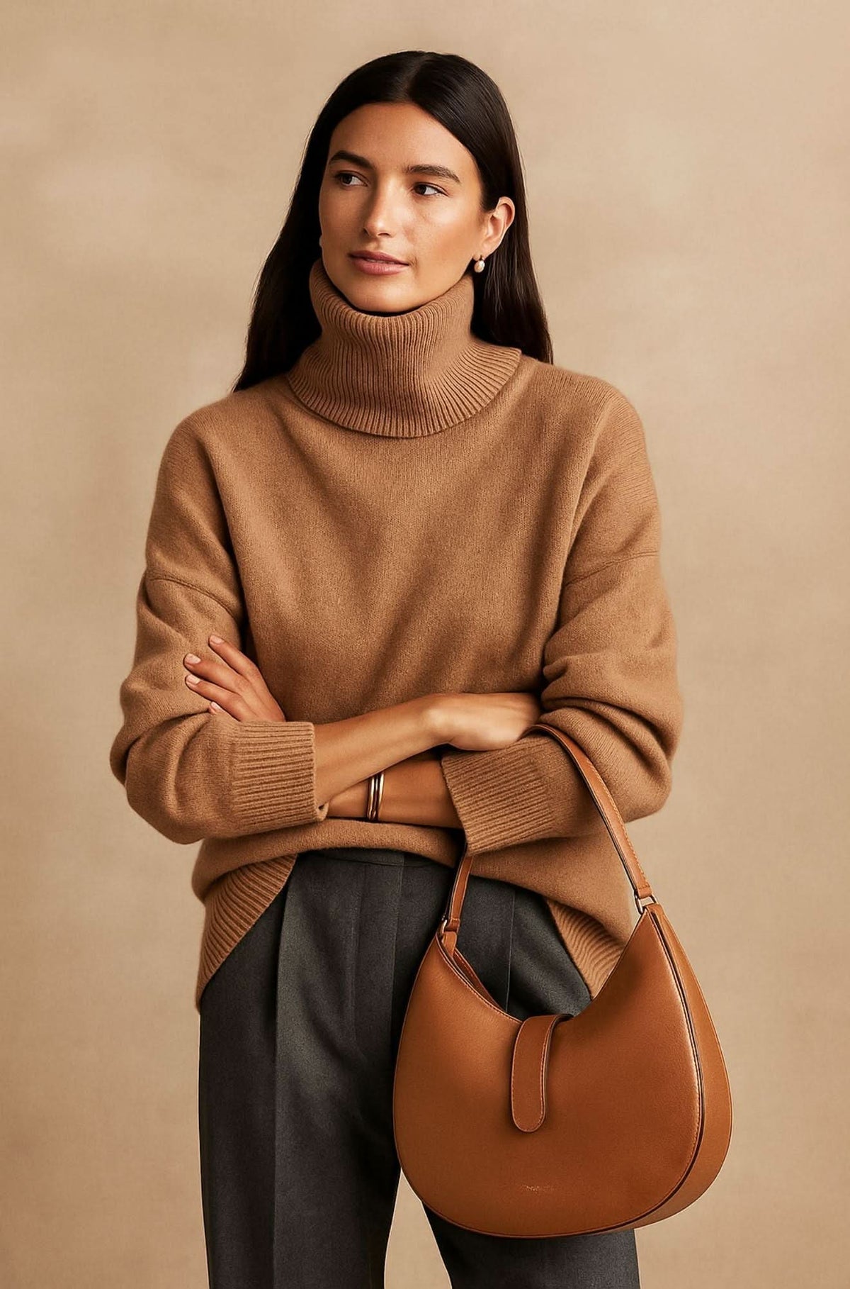 MARGOT Elegancki sweter dzianinowy